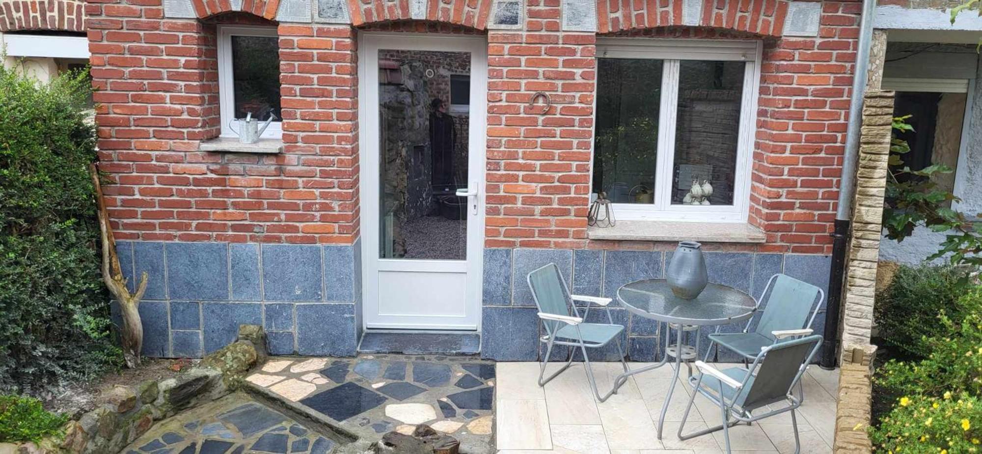 Cottage Tout Equipe 2 A 4 Personnes Hérin Dış mekan fotoğraf